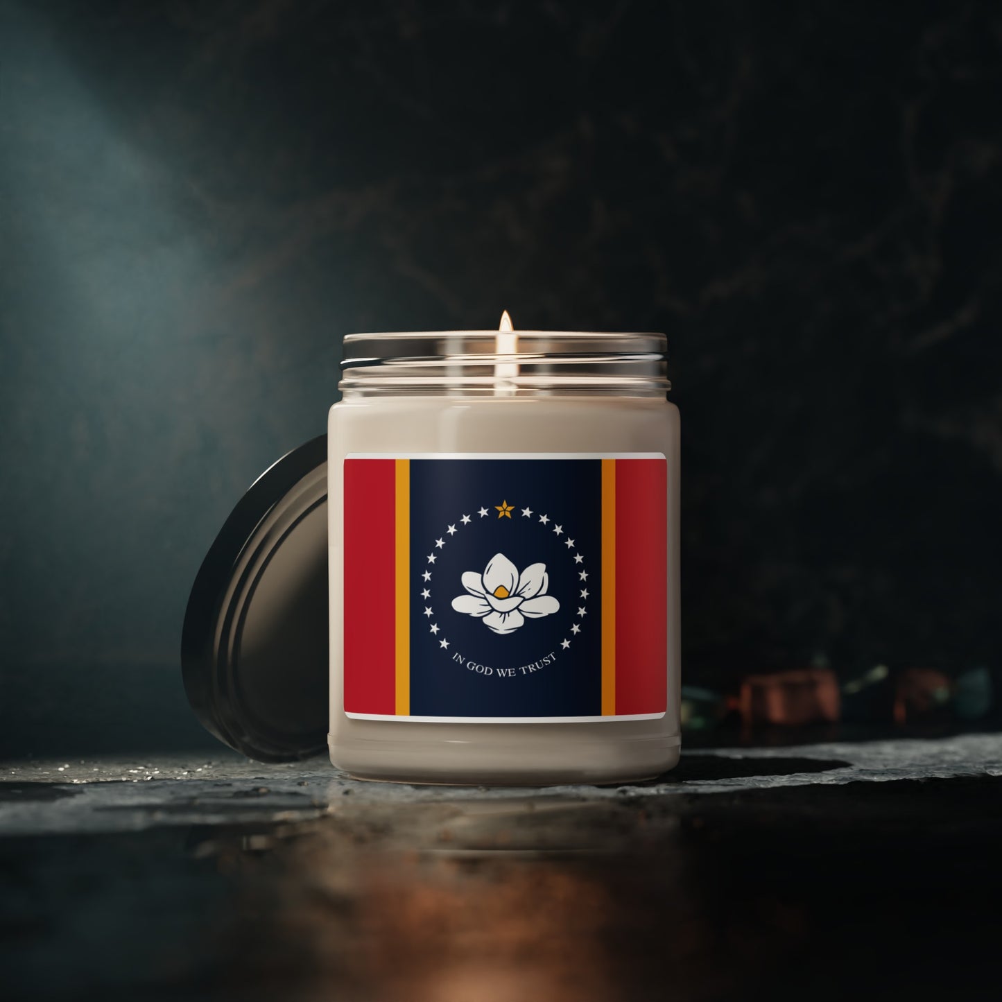 Mississippi Magnolia Flag Scented Candle, 9oz