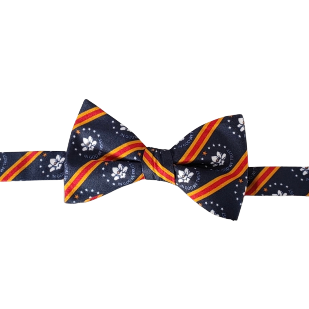 Mississippi Flag Bow Tie -- Self-Tie