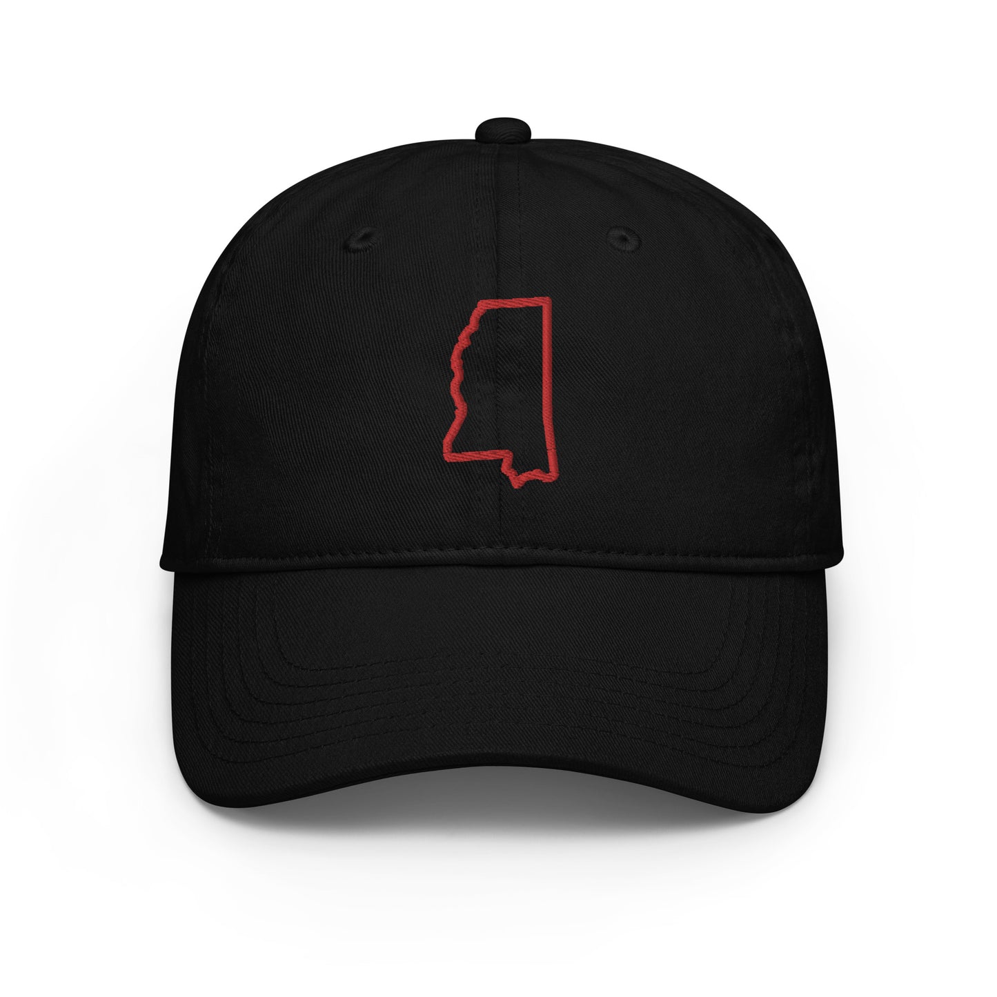 Bestseller! Mississippi Flag Champion Dad Hat (Red)