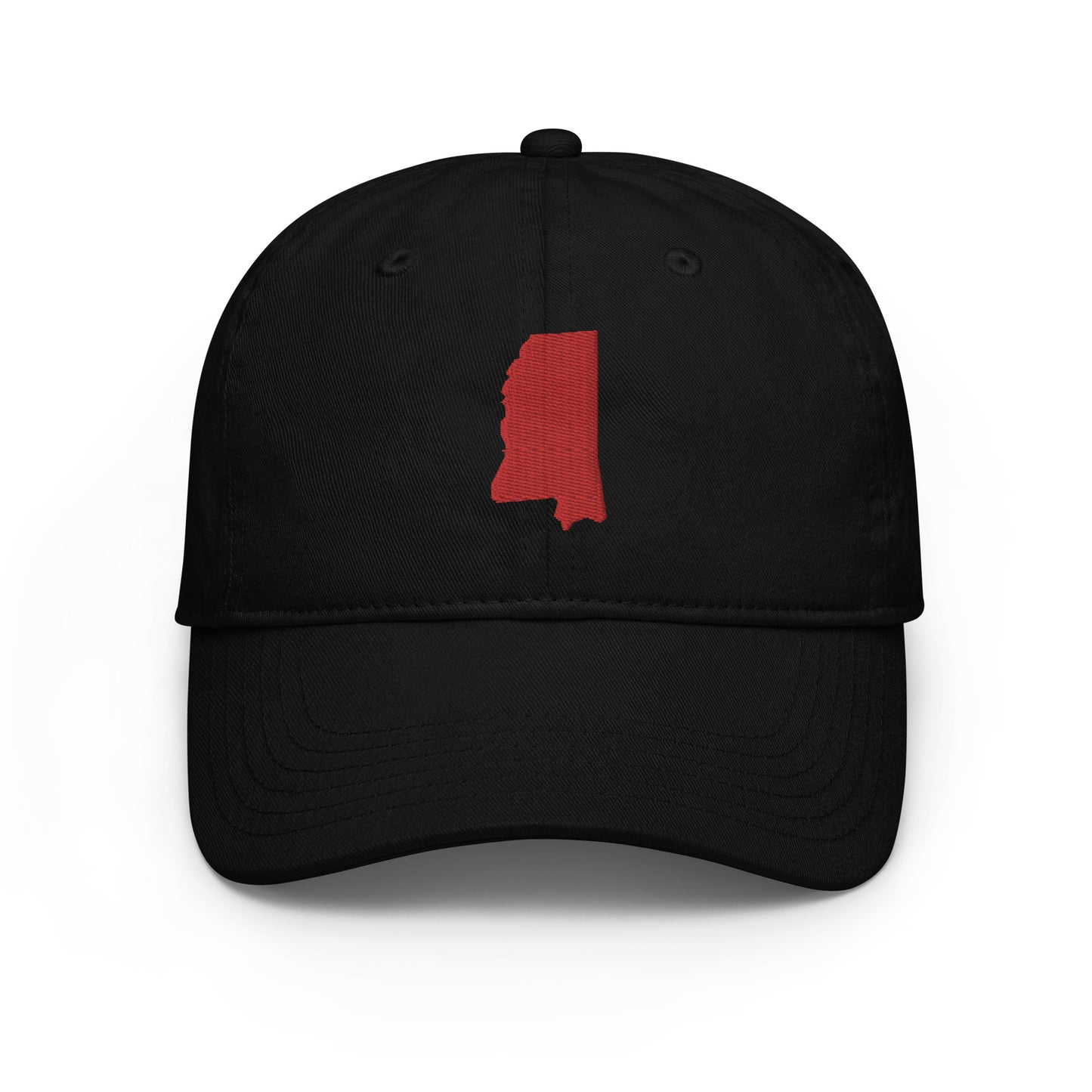 Bestseller! Mississippi Flag Champion Dad Hat (Red)