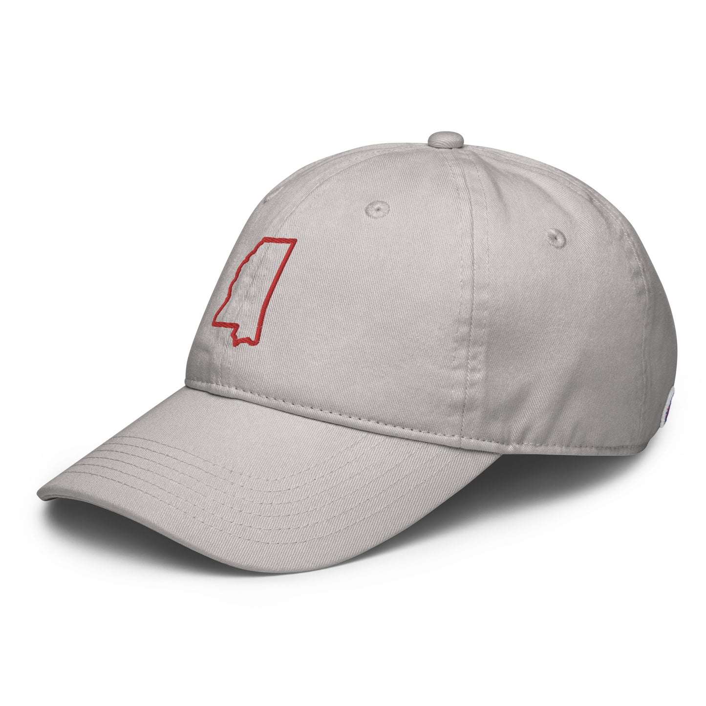 Bestseller! Mississippi Flag Champion Dad Hat (Red)