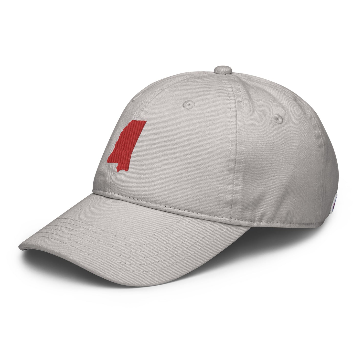 Bestseller! Mississippi Flag Champion Dad Hat (Red)