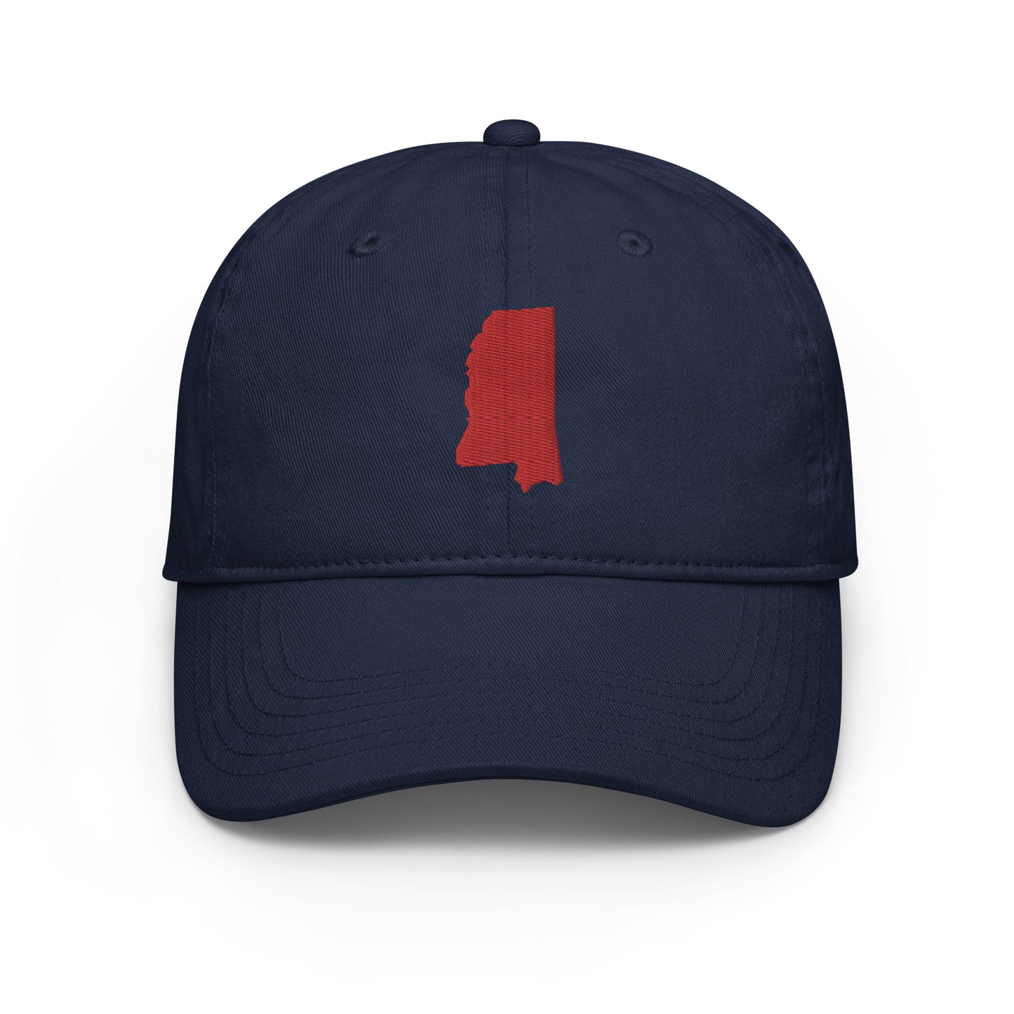 Bestseller! Mississippi Flag Champion Dad Hat (Red)