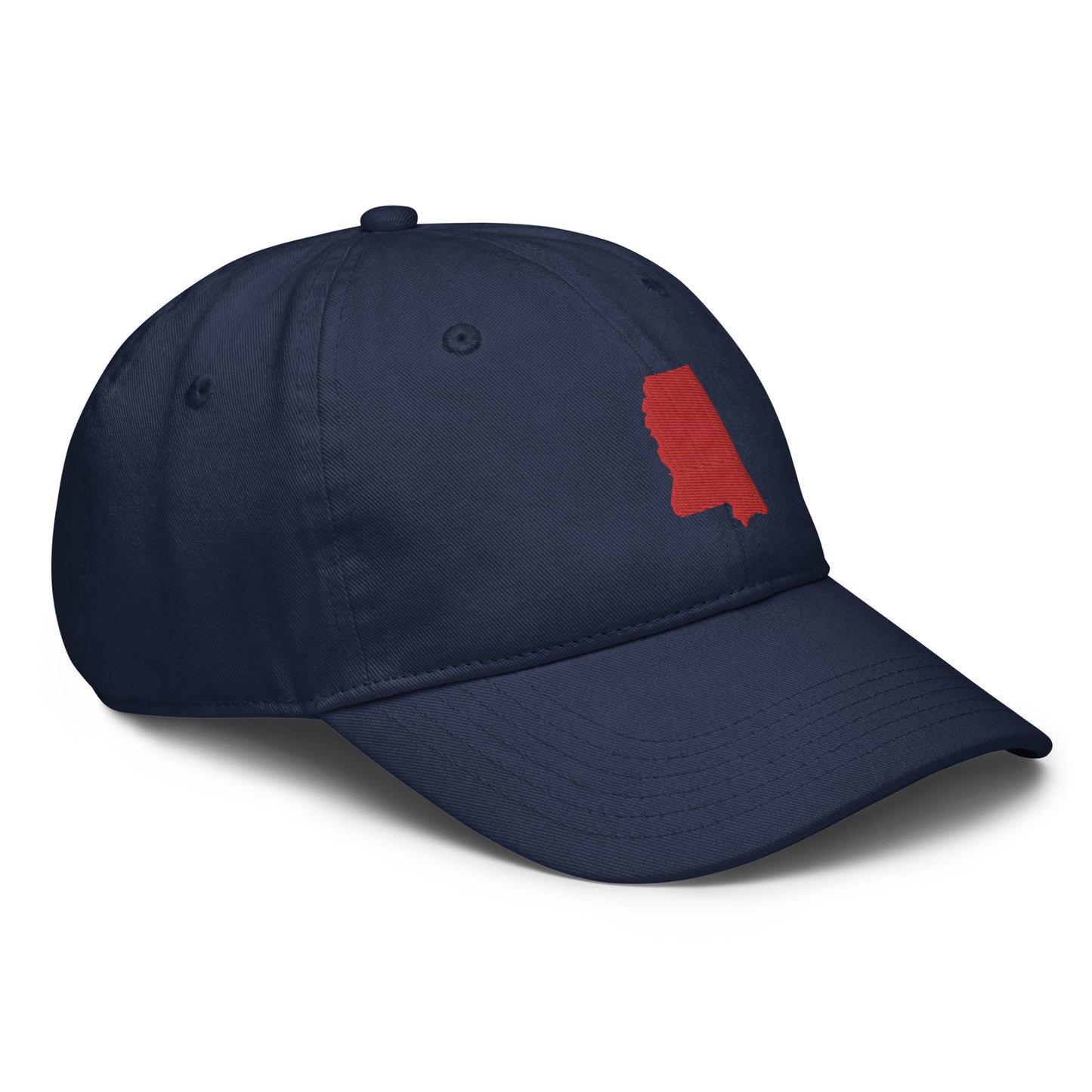 Bestseller! Mississippi Flag Champion Dad Hat (Red)