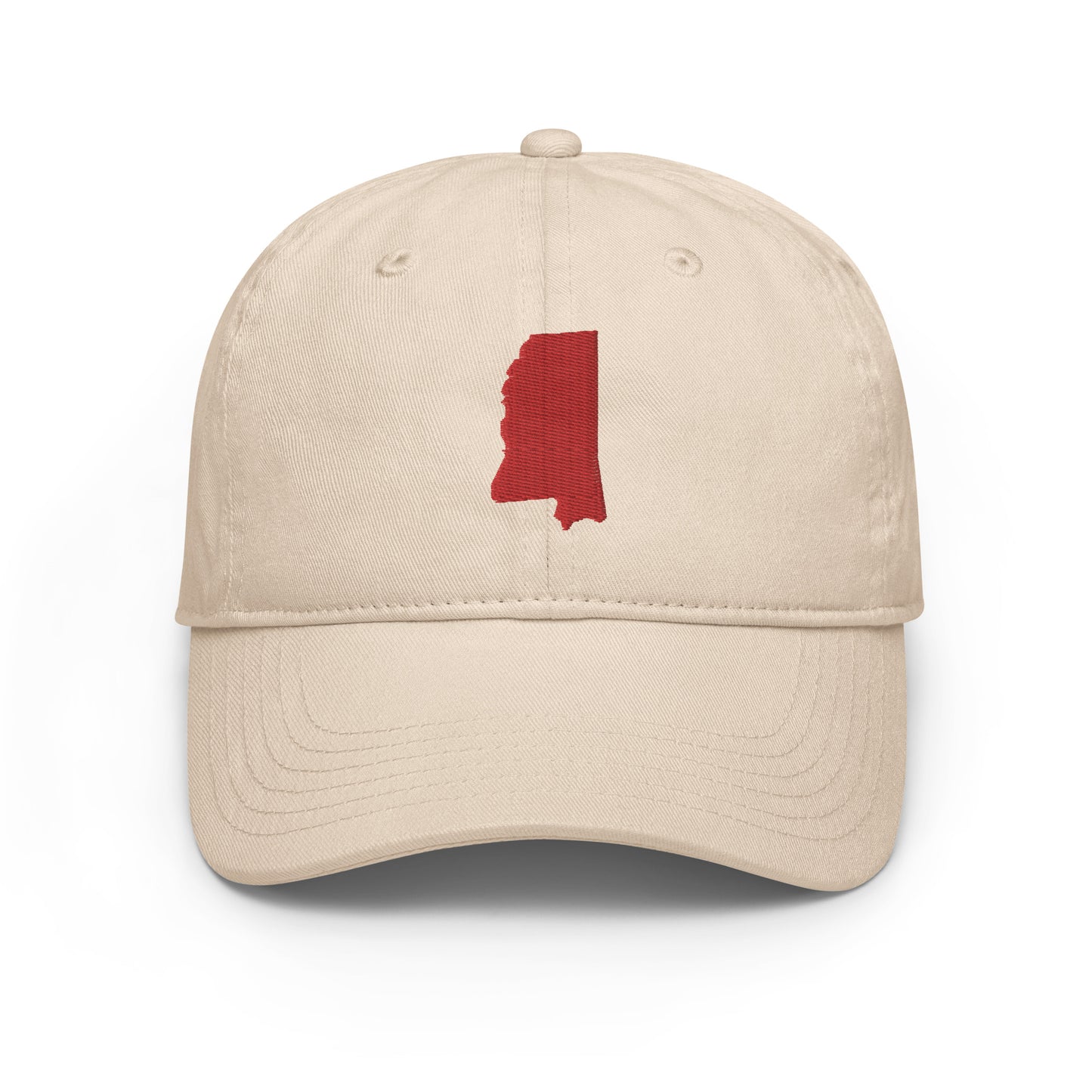 Bestseller! Mississippi Flag Champion Dad Hat (Red)