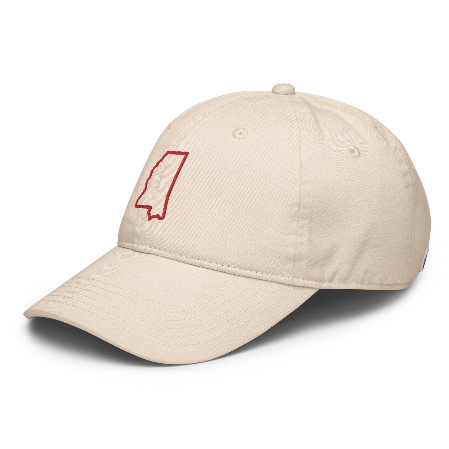 Bestseller! Mississippi Flag Champion Dad Hat (Red)