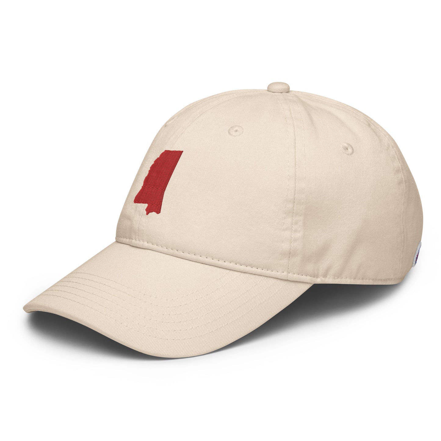 Bestseller! Mississippi Flag Champion Dad Hat (Red)