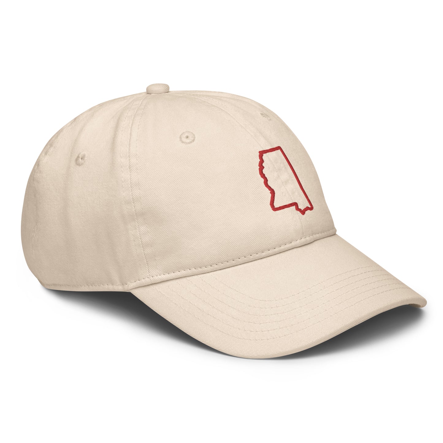 Bestseller! Mississippi Flag Champion Dad Hat (Red)