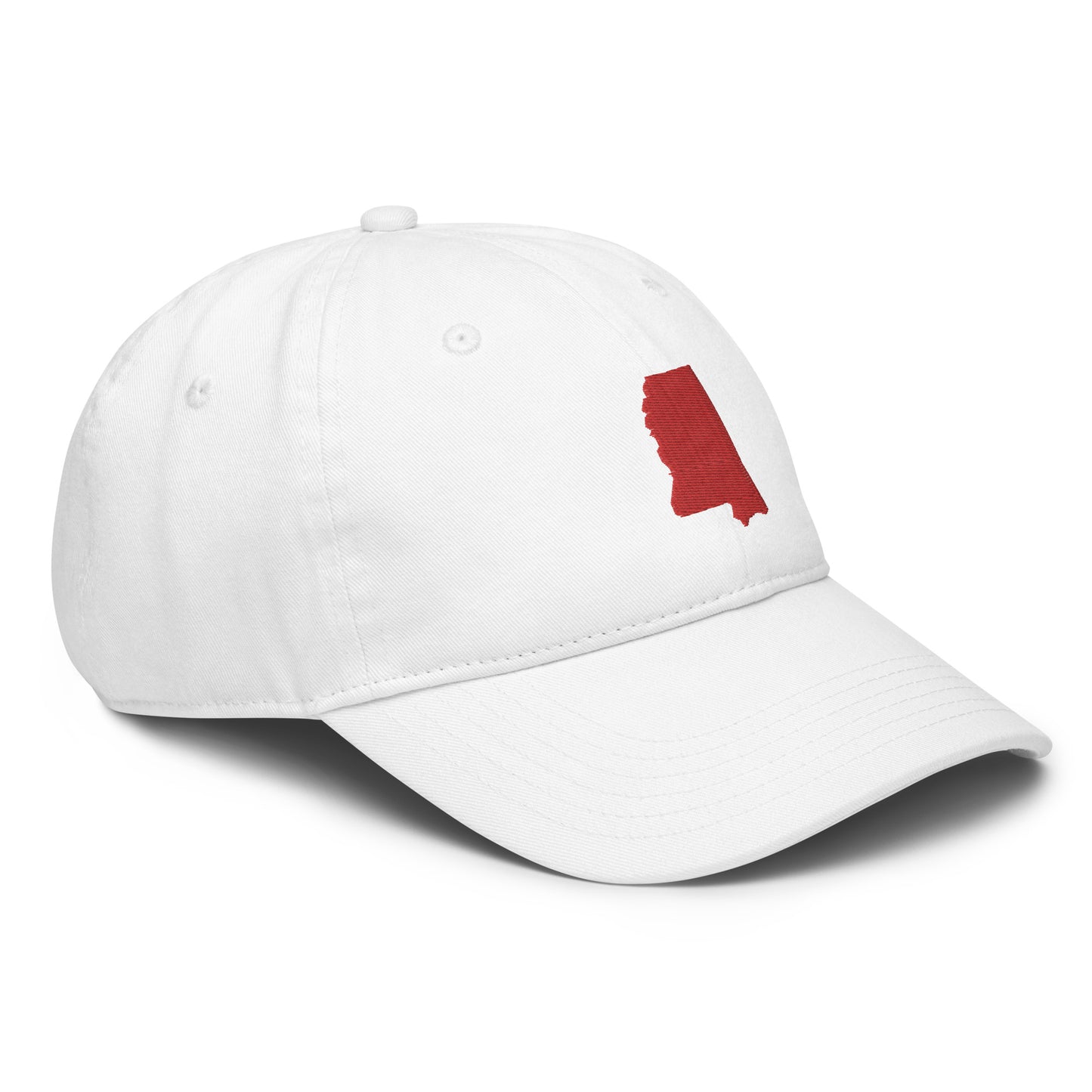 Bestseller! Mississippi Flag Champion Dad Hat (Red)